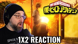 MY HERO ACADEMIA 1X2 REACTION "What It Takes to Be a Hero" Boku No Hero Academia