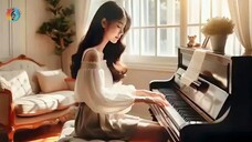 Beautiful relaxing piano music, lullaby, stress relief