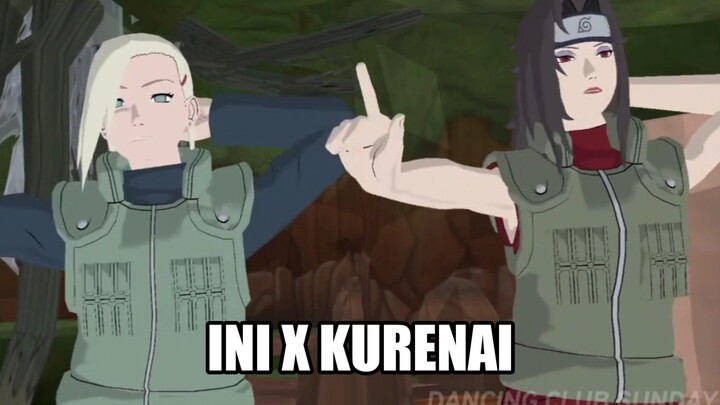 Goyangan maut Ino x Kurenai pembawa bencana ‼️