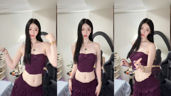 【Xiaoyu Zhou】My sister said purple has a very charming feel