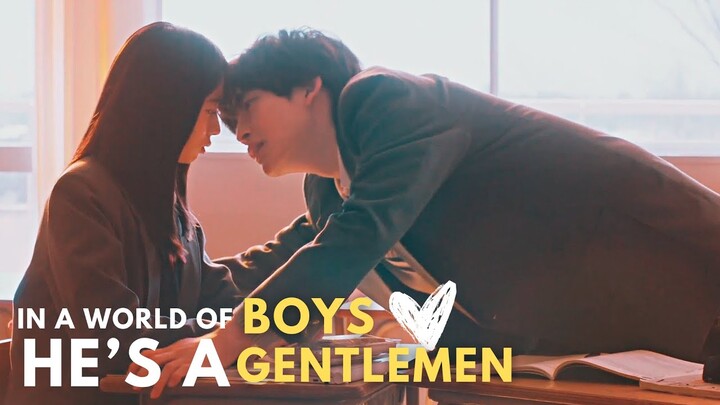 setoyama jun ✘ kuroda nozomi ► in a world of boys, he's a gentlemen | our secret diary mv | 交換ウソ日記