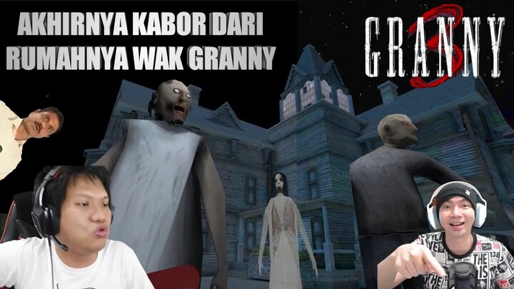 Reaksi ACI GameSpot Dan MiawAug Granny 3 END ~ Akhirnya Kabor Dari Rumahnya Wak Granny!