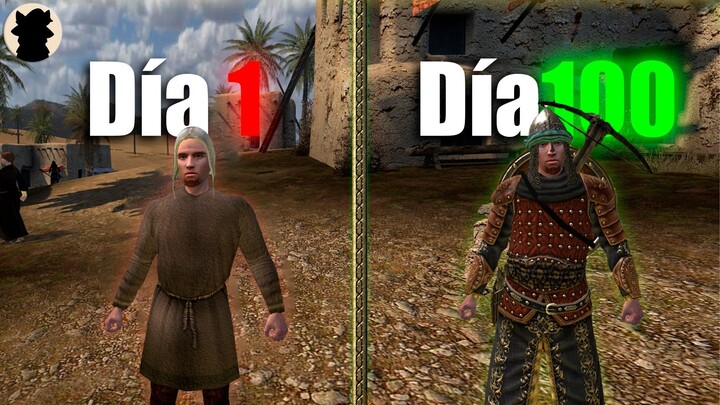SOBREVIVIENDO 100 DÍAS COMO UN MERCENARIO DE LA EDAD MEDIA ⚔️