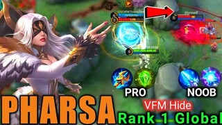 Pharsa Best Build 2020 | Top 1 Global Gameplay by VFM Hide | Mobile legends Bang Bang