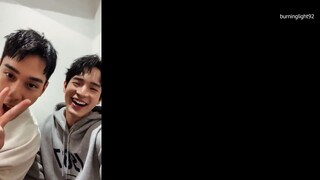 [ENG] 221220 Feng Hao IG live (With Alex) - Alex feeding Feng Hao cut