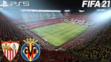 (PS5) FIFA 21 SEVILLA FC vs VILLAREAL CF (4K HDR 60fps) LA LIGA FULL MATCH PREDICTION HIGHLIGHTS