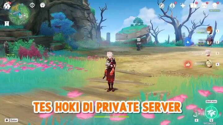 Tes kehokian privat server