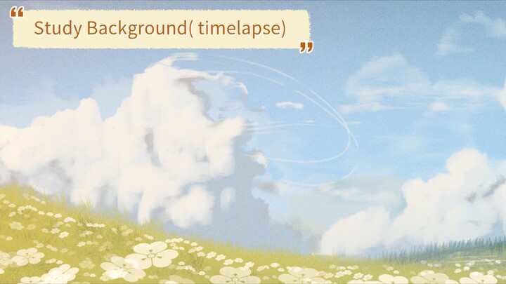 ILLUSTRATION MAKING[study Background]