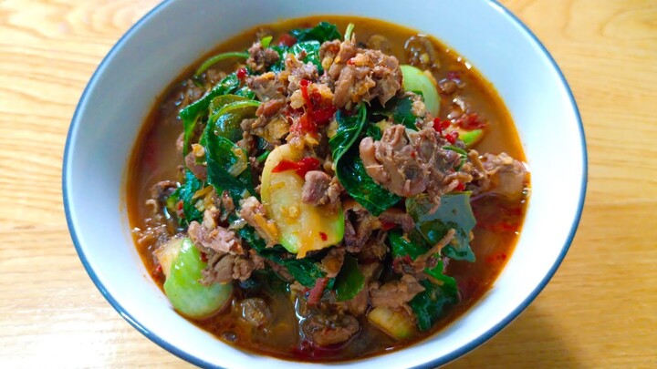 คั่วนกกระทาใบยี่หร่า กับข้าวบ้านๆรสชาติอร่อย เผ็ดร้อนจัดจ้าน สไตล์ | ครัวบ้านๆ Channel