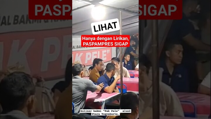 Hanya Dengan Lirikan Pak Jokowi || PASPAMPRES Sigap