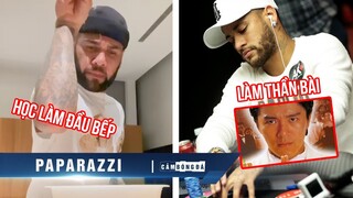 Paparazzi | Neymar dấn thân nghiệp “THẦN BÀI”; Dani Alves ôm mộng trở thành ĐẦU BẾP