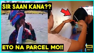 Naka RATING Na Sa GITNA Ng ILOG Hindi Parin MAKITA Yung Nag ORDER🤣|PINOY FUNNY VIDEOS & FUNNY MEMES