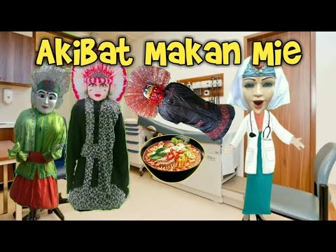 Drama Ondel Ondel Betawi Makan Mie Pedas Samyang || @Khafi family
