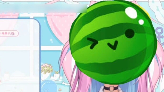 Aqua: If you say I look like a watermelon, I’ll beat you up!