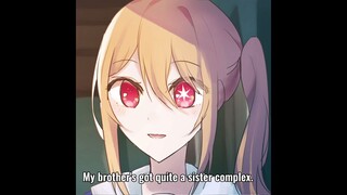 My brother's a siscon! | #oshinoko #capcut #clipstudio