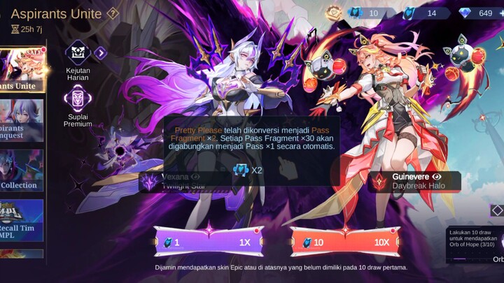 TETAP SPIN UNTUK NGEJAR VEXANA