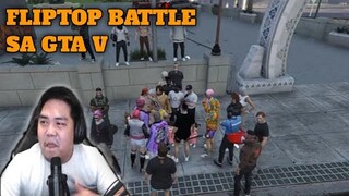 FLIPTOP BATTTLE SA GTA 5 ANG GALING NG KALABAN NI WRECKER | GRAND THEFT AUTO V | LAPTRIP