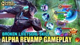 Alpha Revamp Gameplay , King Of Lifesteal - Mobile Legends Bang Bang