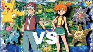 Lawan MISTY dan Nyampe Di VERMILION CITY || walkthrought pokemon Fire Red#3