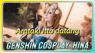 [Genshin, COSPLAY] Arataki Itto datang