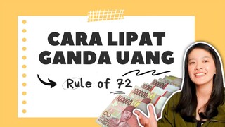 KAPAN UANG KITA BERLIPAT GANDA PAKAI RULE OF 72?