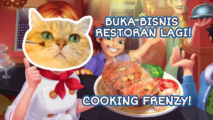 Live Stream COOKING FRENZY BARENG KOCA! - Cia Cat Diary