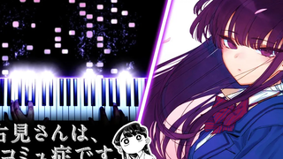 Komi-san Cant communicate OP - "Cinderella" (เปียโน)