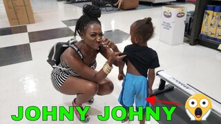 Johny Johny MBJ POOPS in Shorts while Ap shops for Tech Gadgets