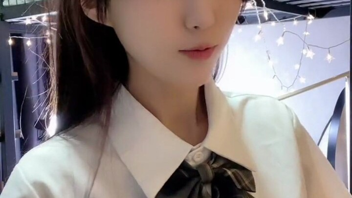 只有这样清纯可爱的小姐姐，才能被称为小仙女