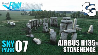Skypark - Ep. 7 - Helicopter Tour over Stonehenge - Microsoft Flight Simulator