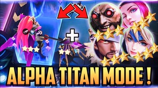 ALPHA TITAN MODE + ROLL' AN WANGI, DONE ! MAGIC CHESS MOBILE LEGENDS TERBARU