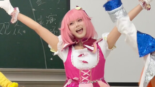 Performed an incredible wonders dance at the school mobilization rally