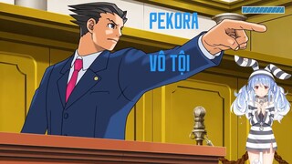 [Hololive Vietsub] Pekora vượt ngục và Phoenix Wright Ace Attorney Parody