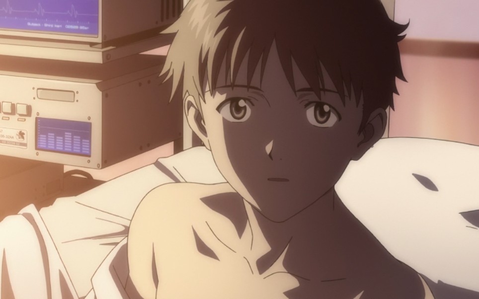 Shinji ikari doing a jojo pose