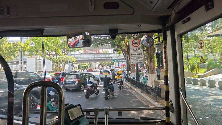 จีนกวางโจวรถบัส102ถนนป่าไม้ไปchongwenสองทาง2026.03.16 14:38ไป16:46กลับ