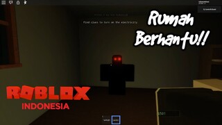 Menyelidiki Rumah Berhantu - Alone In a Dark House Roblox Indonesia