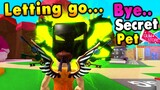 😭Getting rid of Secret Pet in Roblox Bubble Gum Simulator