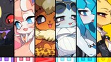 [Pokémon Animation] Eevee Family Gathering