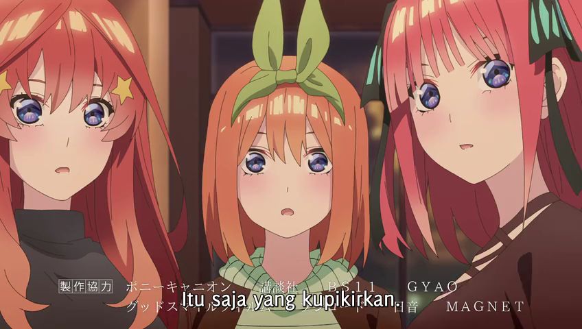 Gotoubun Hanayome ova episode 1 Subtitle Indonesia - BiliBili