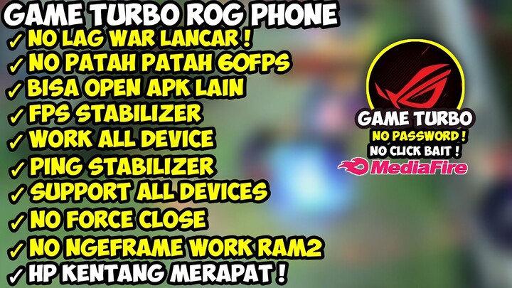 TERBARU ! CARA ATASI PATAH PATAH MOBILE LEGENDS SETELAH UPDATE | 60FPS NO LAG NO PATAH PATAH MLBB