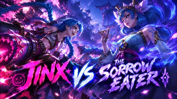 Jinx Vs The Sorrow Eater. Legends of Runtera