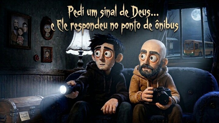 Eu pedi um sinal de Deus… e Ele respondeu no ponto de ônibus