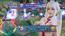 SEKALI ULTI TIM LAWAN HILANG ARANG - MOBILE LEGENDS IXIA GAMEPLAY