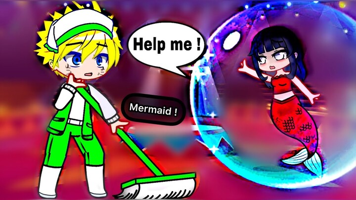 A mermaid’s Love 🥀 | Naruto GCMM | Part 1 | Gacha Club