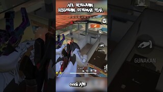 AFK BERUJUNG KEKURUNG DIRUMAH PEAK #freefire #shorts