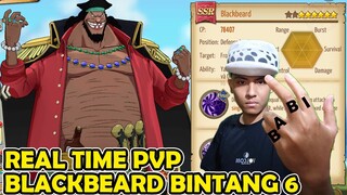 BROKEN Blackbeard Bintang 6 !! Cobain REAL TIME PVP - One Piece Burning Will