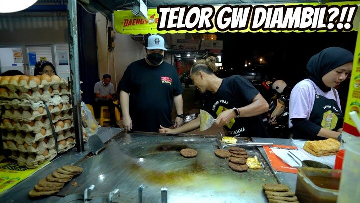 TELOR GW DIAMBIL MEN, DIJADIIN BURGER!!!