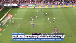 Gigi Becali a intrat în direct și a anunțat transferuri la FCSB, după calificarea în Europa League