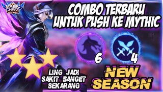 LING ⭐⭐⭐ JADI SAKIT BANGET DI SEASON BARU | COMBO TERBARU MAGIC CHESS