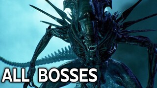 Aliens: Colonial Marines - ALL BOSSES & Ending